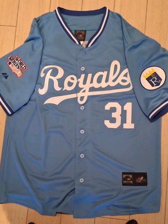 Majestic Other - Brett Saberhagan Magestic Size 44 1985 W.S. Jersey With #31